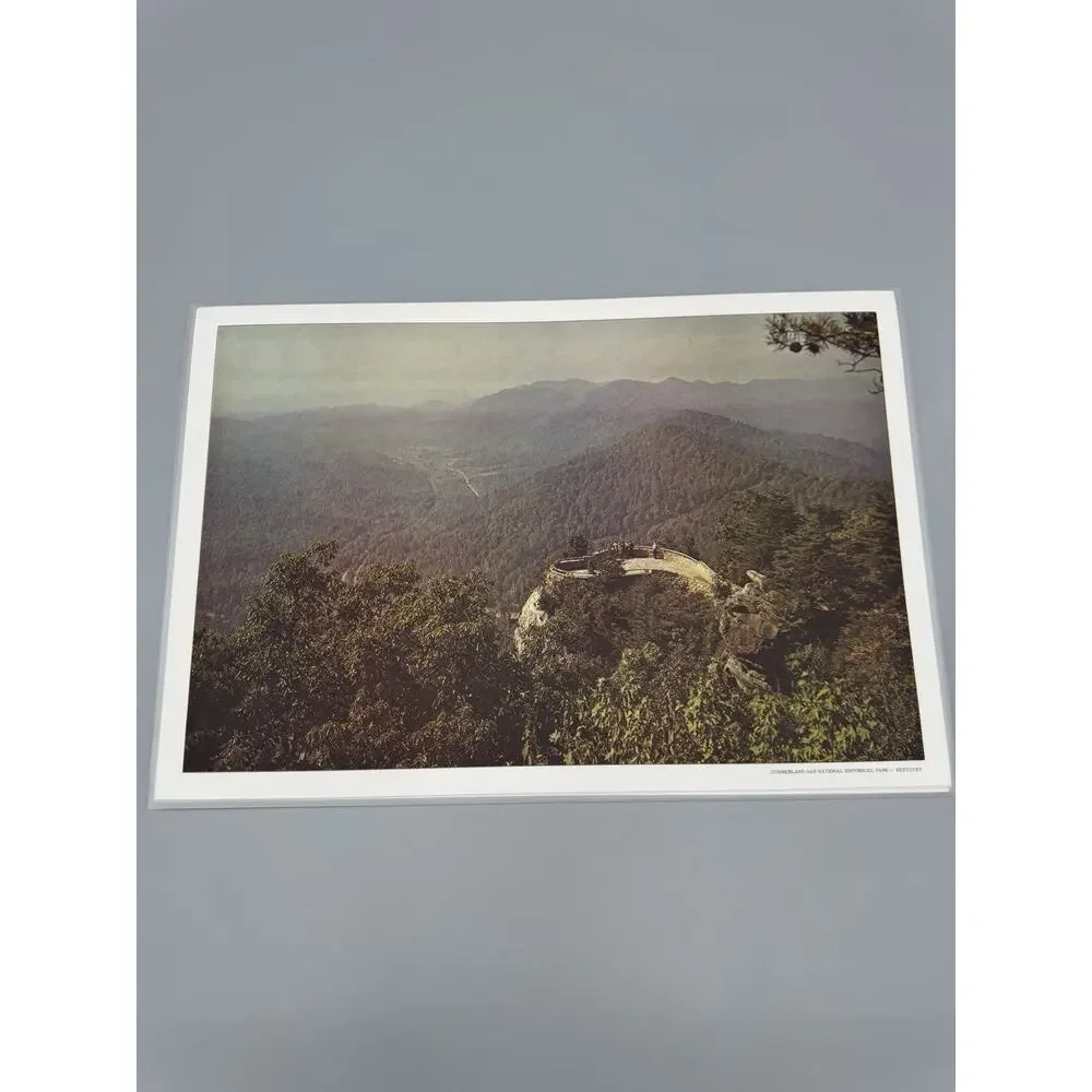 Vintage Scenic Kentucky‎ Vinyl Placemats Set Of 6 READ DETAILS